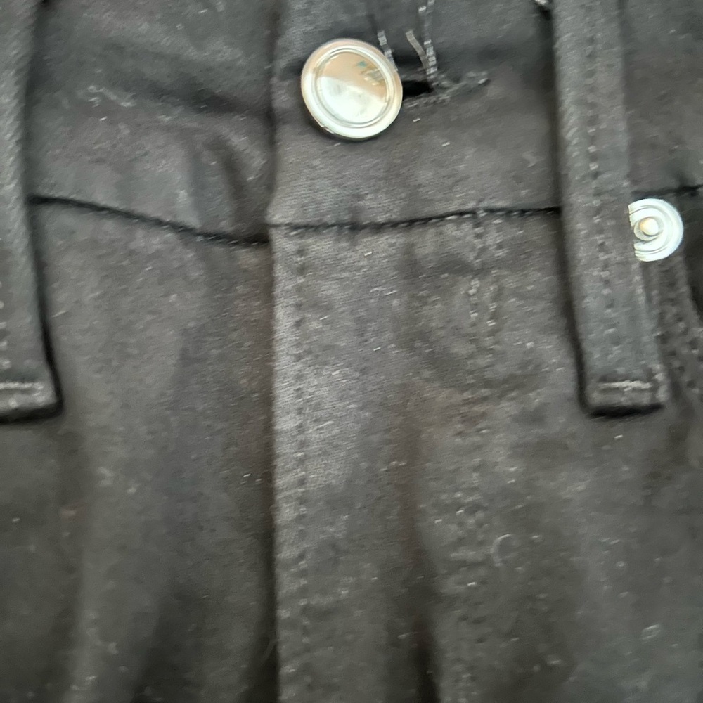 Good American Good Legs Crop Black Jeans Sz 4/27 - Picture 4 of 6
